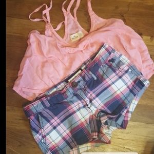 *Bundle*Like new Hollister&Abercrombie tank&short